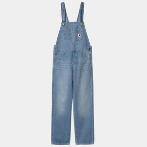 Carhartt WIP Women’s Bib Overall Straight Blue (light true washed)